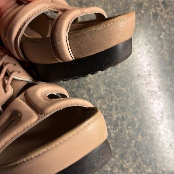 Amazing blush Camper platform sandals, great condition, size 38/8. - Picture 9 of 16